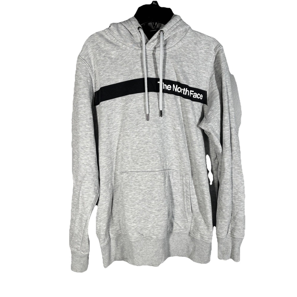 The North Face Hoodie Women's Small Gray Pullover Cotton Classic Soft